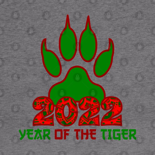 Chinese Zodiac Tiger 2022 - Perfect Year of the Tiger Design by Printofi.com